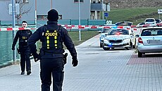 Policie pátrá po útoníkovi v praské ulici U Hostavického potoka (25. ledna...