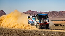 Daniel Stiblík na trati Rallye Dakar 2024