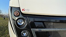 Mobilvetta K-Yacht Tekno Line 86, detail eení pedních svtel