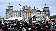 Demonstrace v Berlíně proti AfD (21. ledna 2024)