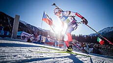 Markéta Davidová pat�ila na trati smí�ené �tafety mezi nejrychlej�í závodnice