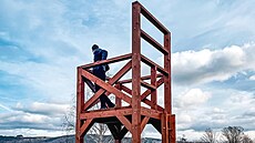 Ob�í �idle nad Vrbnem pod Prad�dem na Bruntálsku. (23. ledna 2024)