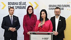Piráti zahájili kampa ped volbami do Evropského parlamentu a pedstavili...