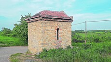 Na fotografii je vid�t sou�asný stav kaple v Evani.