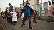 Ve t�íd� Studánka ��árské waldorfské mate�ské �koly kladou d�raz na slavení...