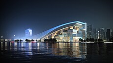 Konstrukce s názvem Huafa Snow World je umíst�ná ve m�st� Shenzhen v �ín� na...