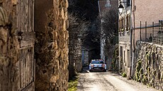 Thierry Neuville ve 3.etap� Rallye Monte Carlo.