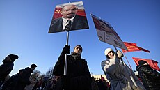 Nostalgití píznivci Vladimira Iljie Lenina se v nedli seli v ruském...