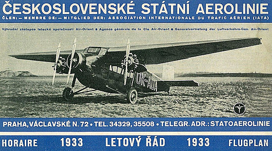 Letov .32 na letovém ádu SA, rok 1933
