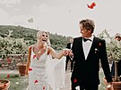 Ada Hegerbergová se v lét 2019 provdala za Thomase Rogneho, fotbalistu...