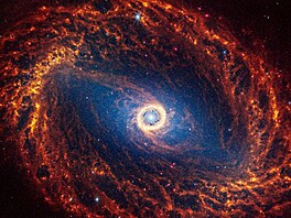 nasa spirální galaxie