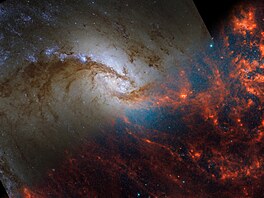 nasa spirální galaxie