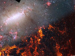 nasa spirální galaxie