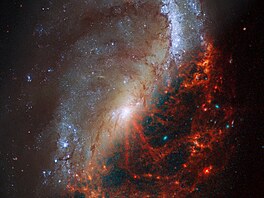 nasa spirální galaxie