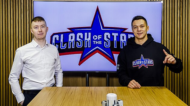 Hosty po�adu Rozst�el jsou spolumajitel� a provozovatel� Clash of the Stars, moder�tor Jakub J�ra (vlevo) a promot�r Tom� Lin Le Sy.