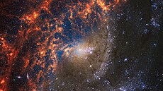 nasa spirální galaxie