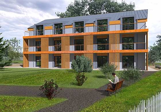 V Litom��icích cht�jí postavit supermoderní domov pro seniory. Takto má vypadat.