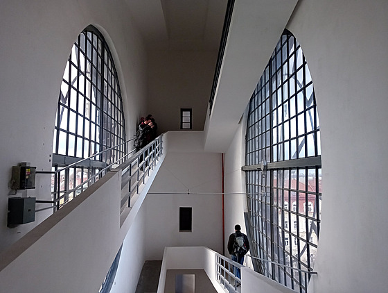 Josip Ple�nik, autor stavby, vytvo�il neopakovatelný prostor uvnit� chrámové...