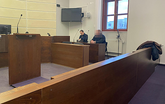 Dopravní policista Vít Heman u soudu. alobce jej viní ze zneuití pravomoci...