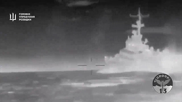 VIDEO: Další ruská loď potopena. Ukrajinci zničili drony korvetu Ivanovec