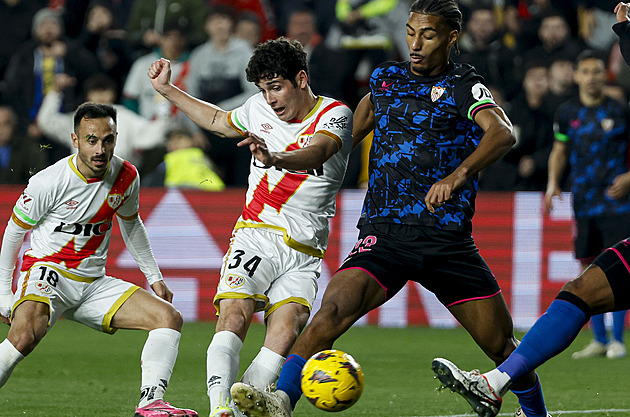 Fotbalisté Sevilly zdolali Vallecano a ukončili čekání na ligovou výhru