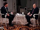 Ruský prezident Vladimir Putin pi rozhovoru
