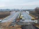 Silniái pokraují se stavbou dálnice D55 mezi Zlínským a Jihomoravským...
