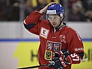 eský hokejový obránce Daniel Gazda