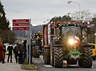 Zemdlci vyrazili na protestní jízdu. (6. února 2024)