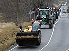 Destky zemdlc zamily k budov Sttnho zemdlskho intervenn fondu v...