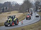 Destky zemdlc zamily k budov Sttnho zemdlskho intervenn fondu v...