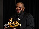 Rapper Killer Mike s t�emi cenami Grammy (4. února 2024).
