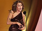 Miley Cyrus na pedávání cen Grammy (4. února 2024).