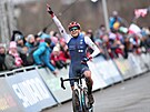 Francouzská cyklokrosaka Célia Geryová vyhrála závod juniorek na mistrovství...