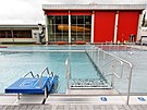 Venkovn� koupali�t� Baz�nov�ho centra KV Areny je otev�eno pro ve�ejnost i v...