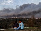 Lesní poáry v Chile si vyádaly nejmén deset obtí (3. února 2024)