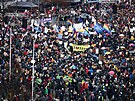 Demonstrace proti pravicovému extremismu a nenávisti v Berlín (3. února 2024)