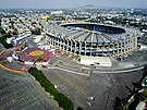 Estadio Azteca neboli Aztécký stadion v Ciudad de México