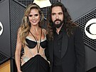 Heidi Klumová a Tom Kaulitz na udílení cen Grammy (Los Angeles, 4. února 2024)