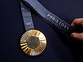 Medaile, o které budou sportovci bojovat na olympijských hrách v Paříži 2024.