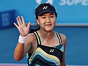 ínská tenistka u Lin v thajském Chua Chin