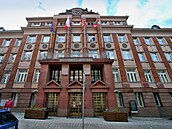 Budova Krajského ú�adu Plze�ského kraje ve �kroupov� ulici v Plzni. (1. února...