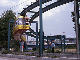 Aerobus v Mannheimu, rok 1975
