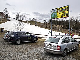 Mnichovice, Ski-aréna ibeniní vrch Mnichovice (7. února 2024)
