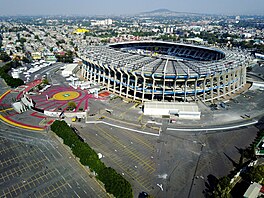 Estadio Azteca neboli Aztécký stadion v Ciudad de México
