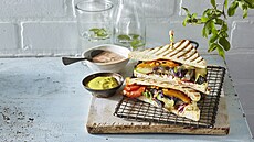 Sendvi s grilovanou zeleninou