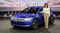 Imelda Labbé, členka představenstva značky Volkswagen zodpovědná za „prodej,...