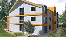 V Litom��icích cht�jí postavit supermoderní domov pro seniory. Takto má vypadat.