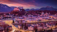 Pevnost Hohensalzburg v Salcburku