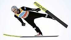 Norský sdruená Jarl Magnus Riiber bhem SP v Seefeldu